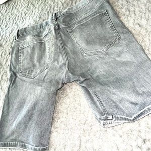 Cool grey H&M denim shorts